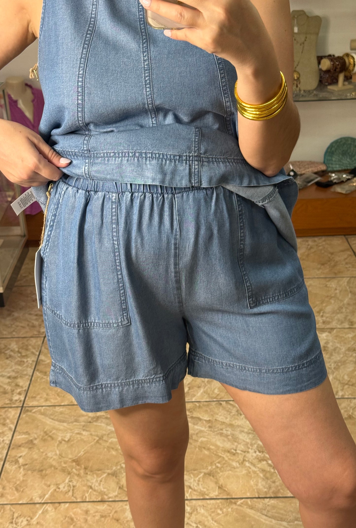 Tencel Top & Short Set (Regular & Plus)
