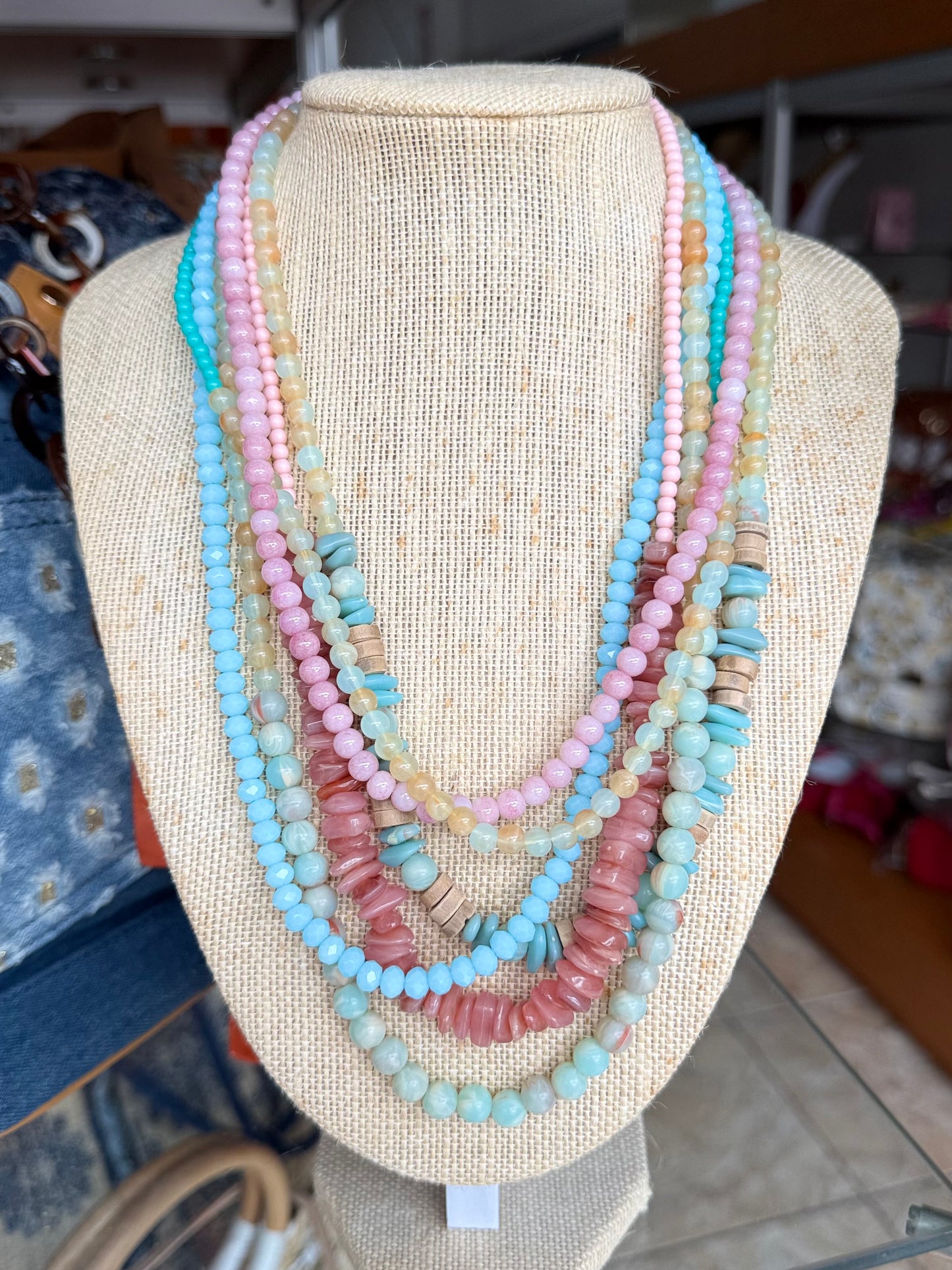 Beads Multilayered Necklace (FINAL SALE)