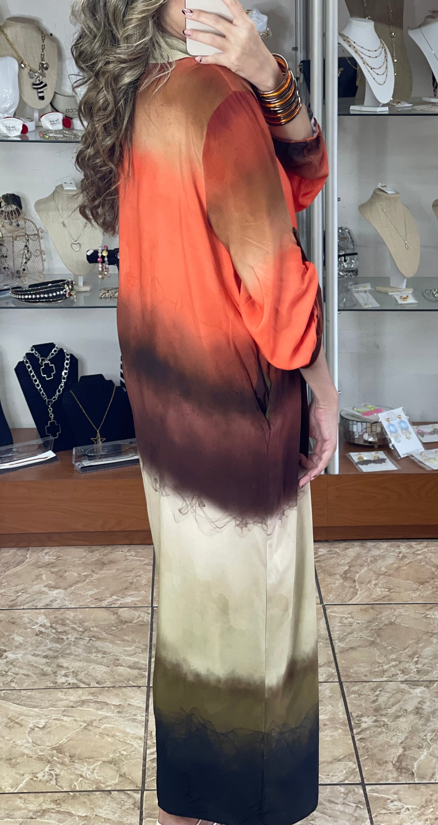 Gradient OS Maxi Dress