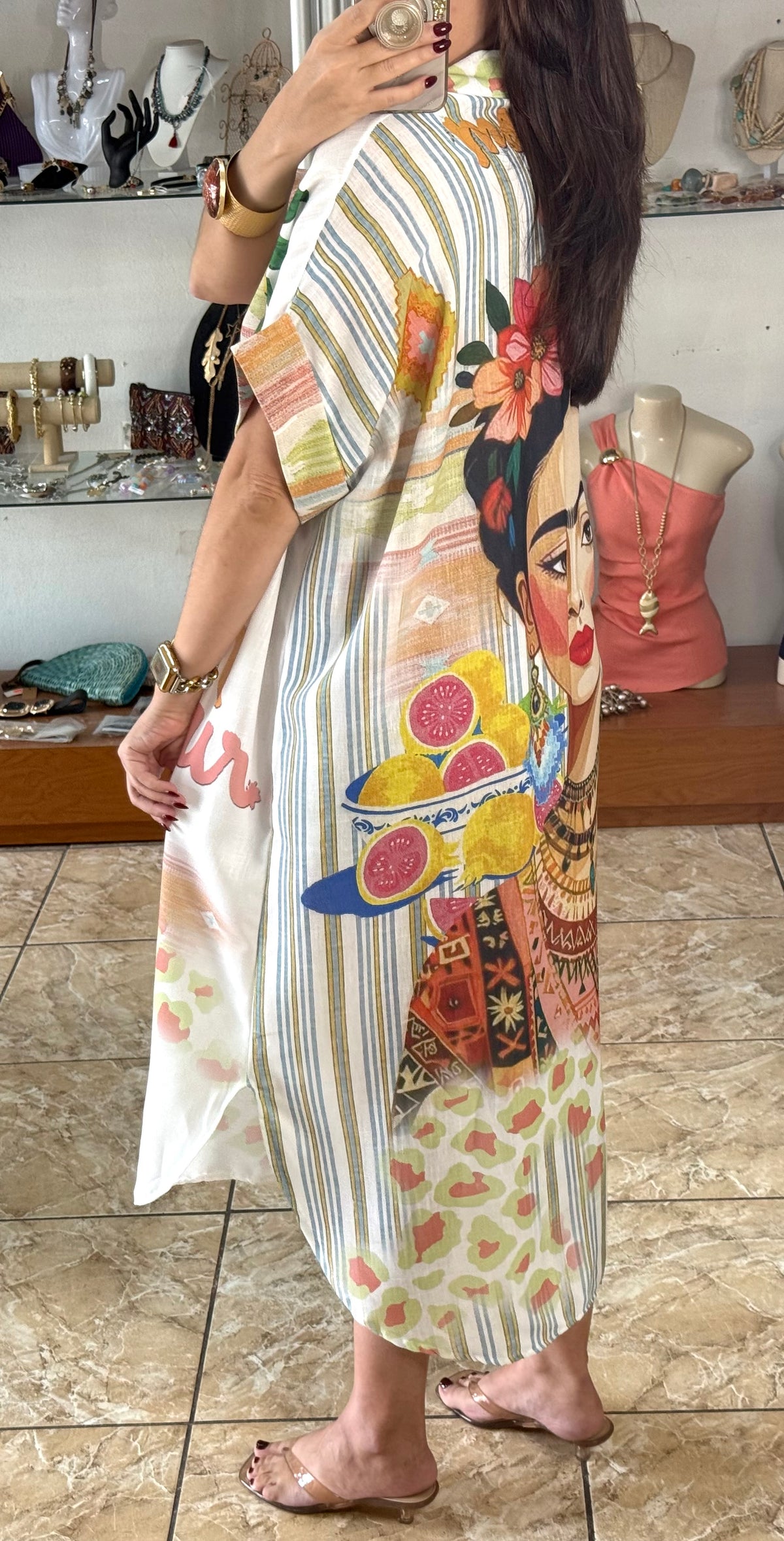 OS Frida Mon Amour Dress (NO RETURNS OR EXCHANGE)