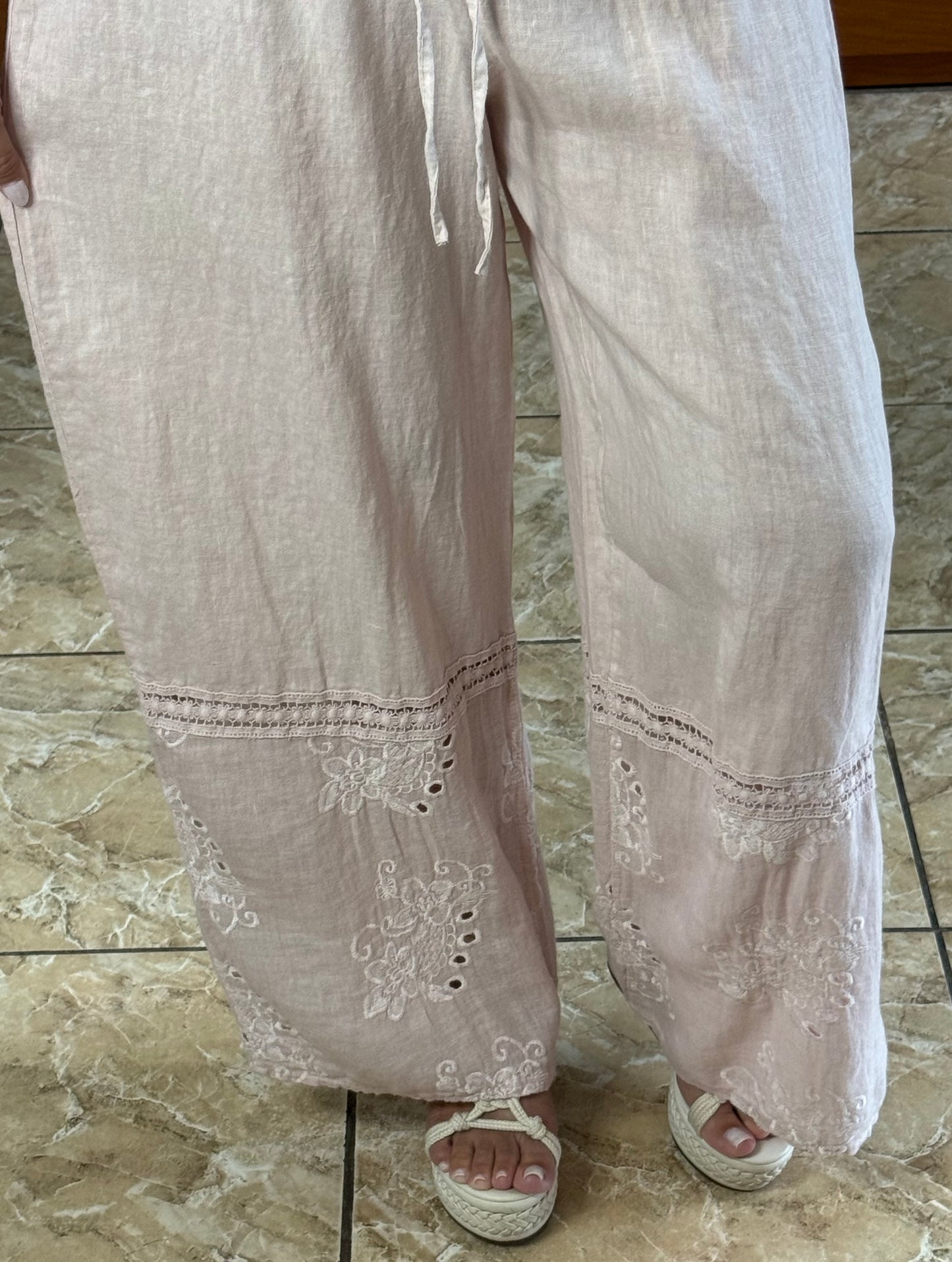 OS Button Down Top & Pant Set (NO RETURNS OR EXCHANGE)