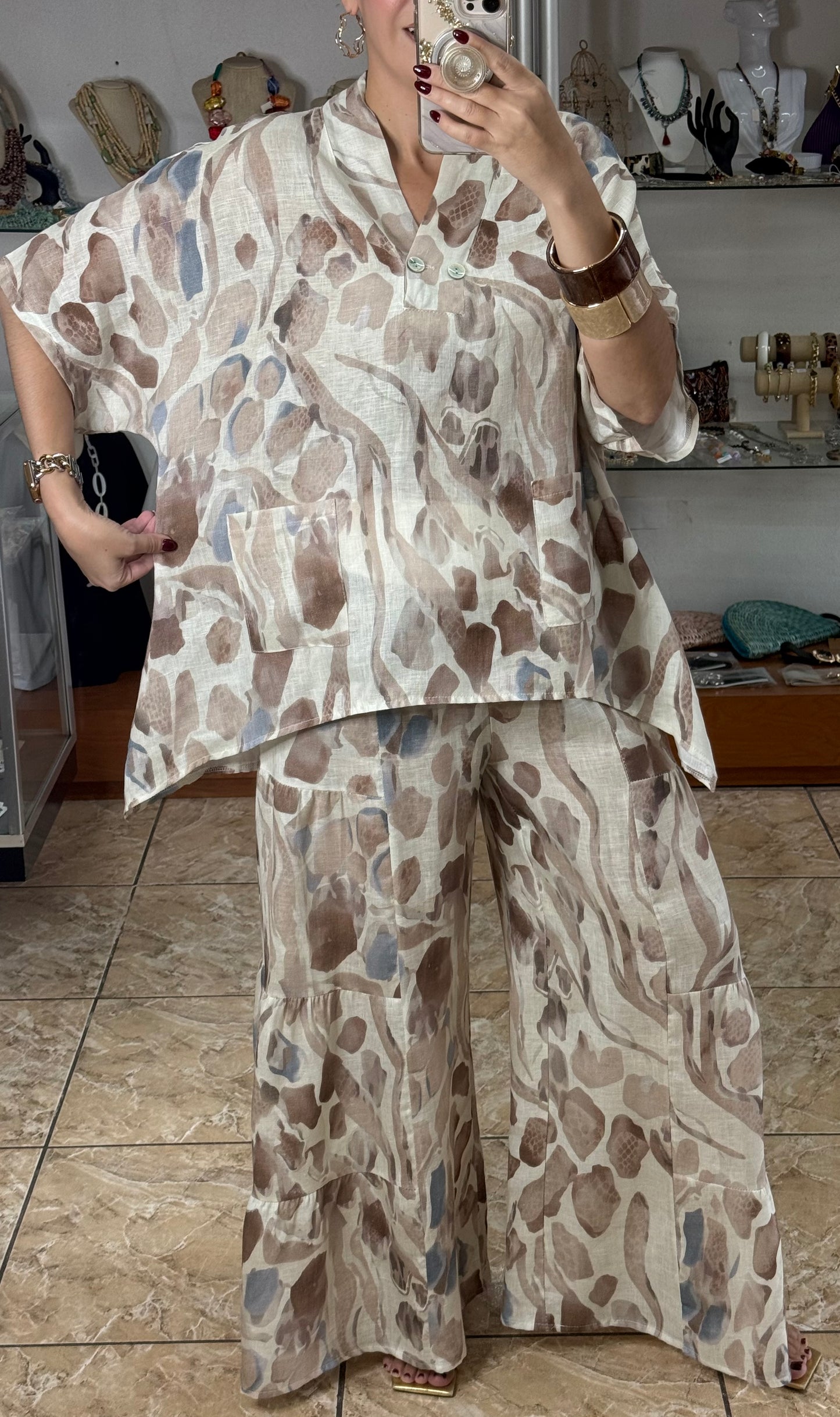 Kalahari Linen Set OS (NO RETURNS OR EXCHANGE)