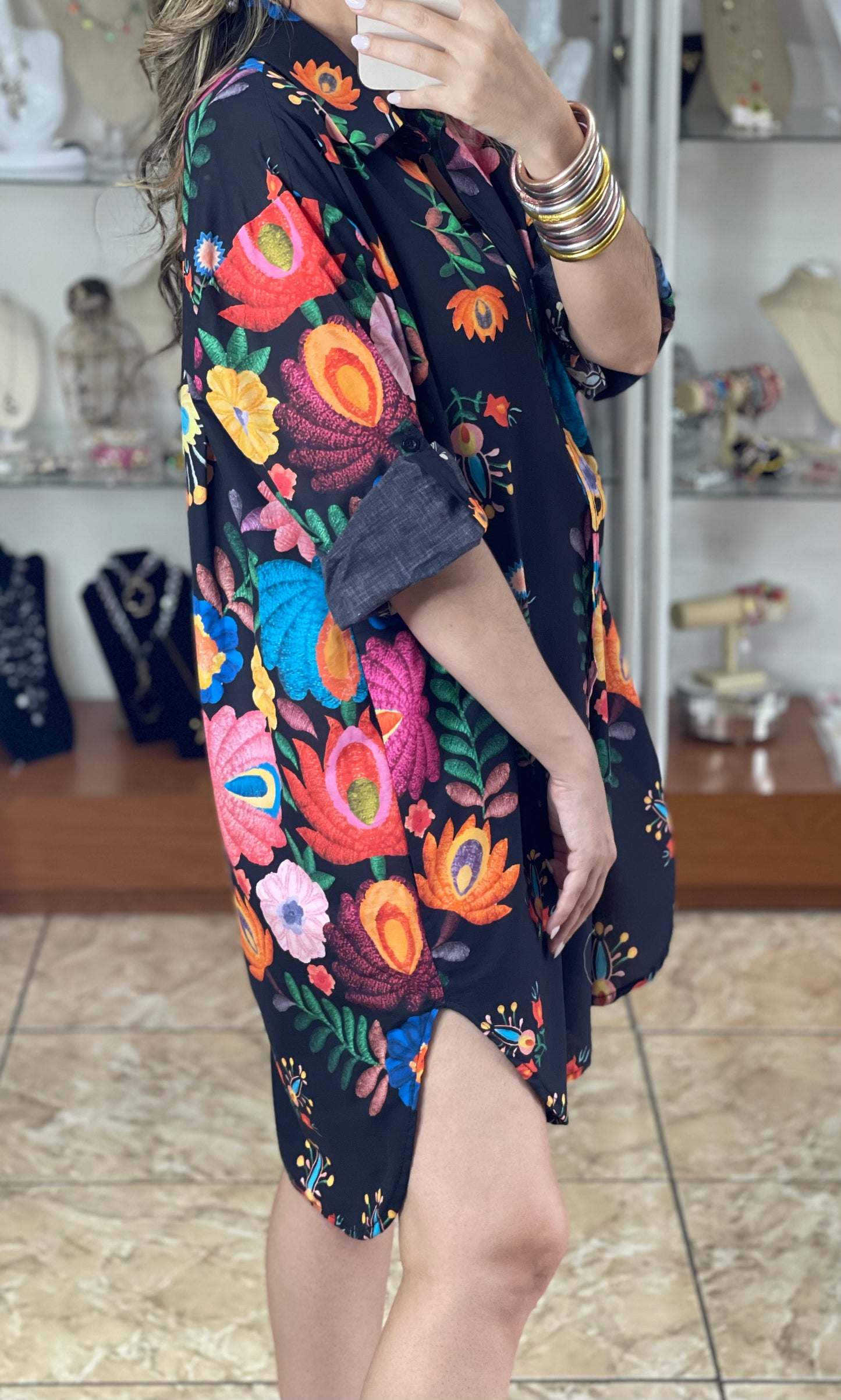 Tunic and Pant Floral Set