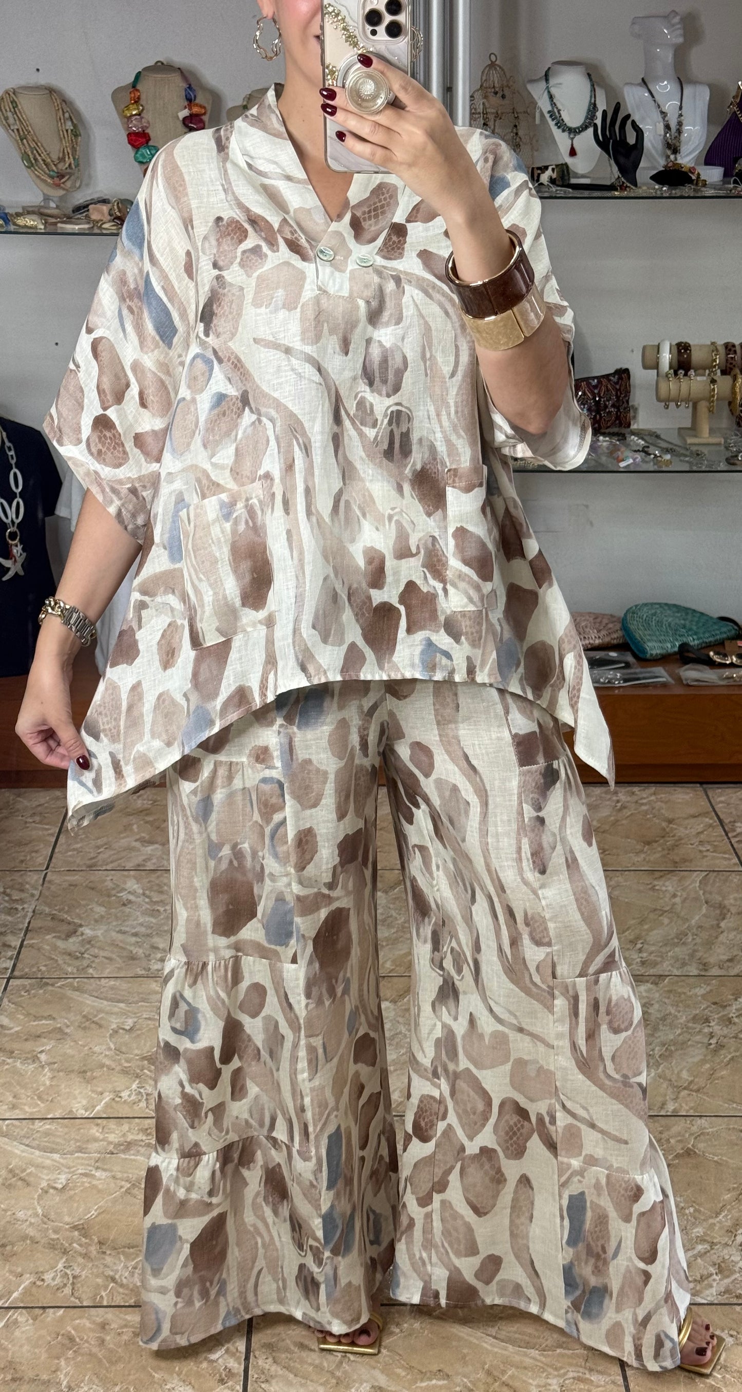 Kalahari Linen Set OS (NO RETURNS OR EXCHANGE)