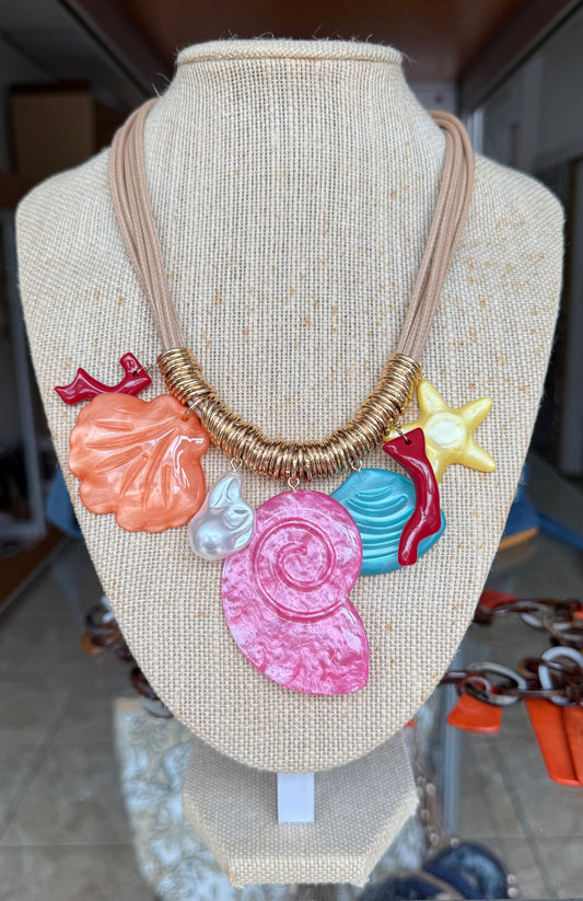 Multicolor Summer Necklace (NO RETURNS OR EXCHANGE)