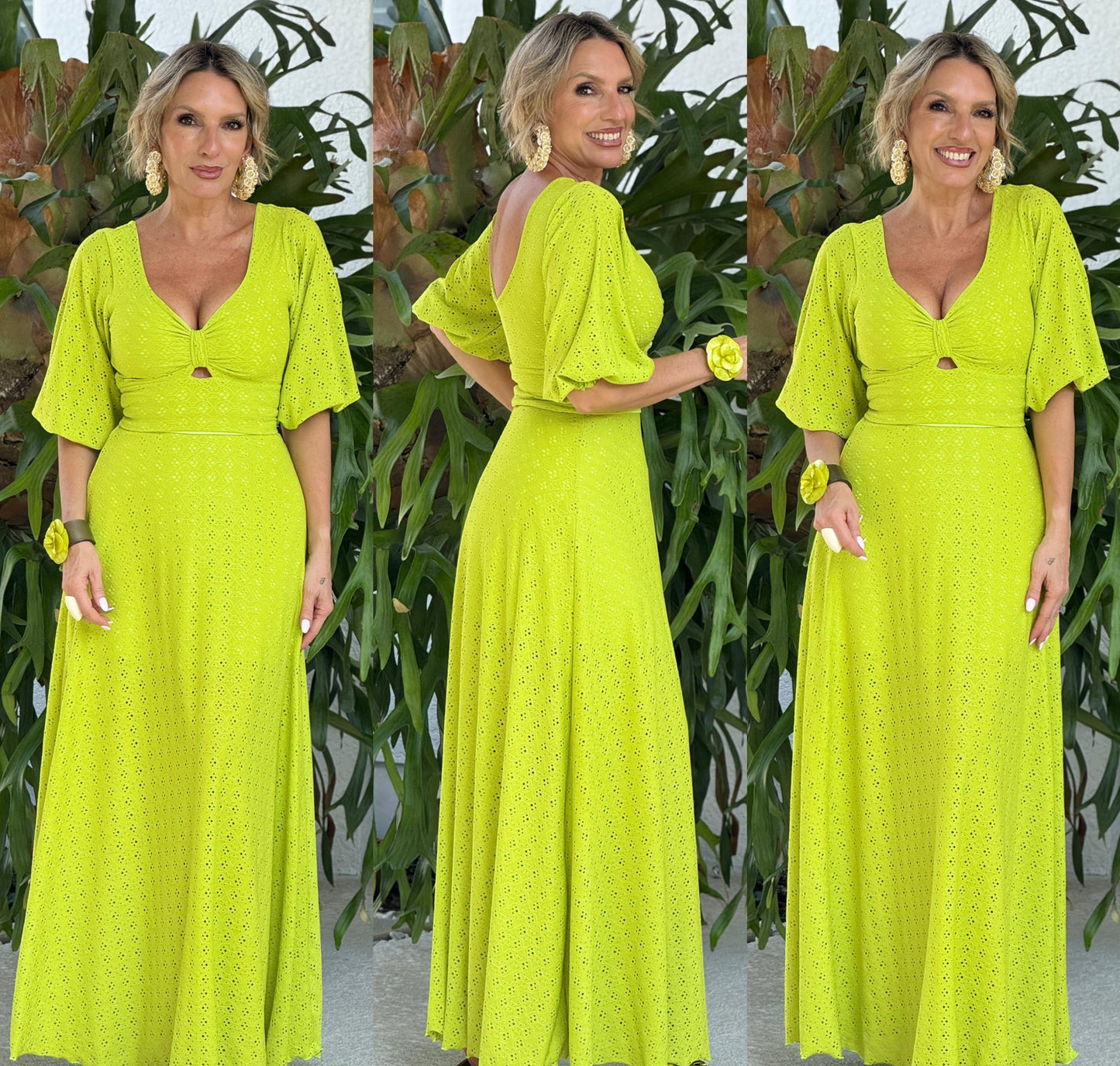 Crop Top and Maxi Skirt by Pía Colors