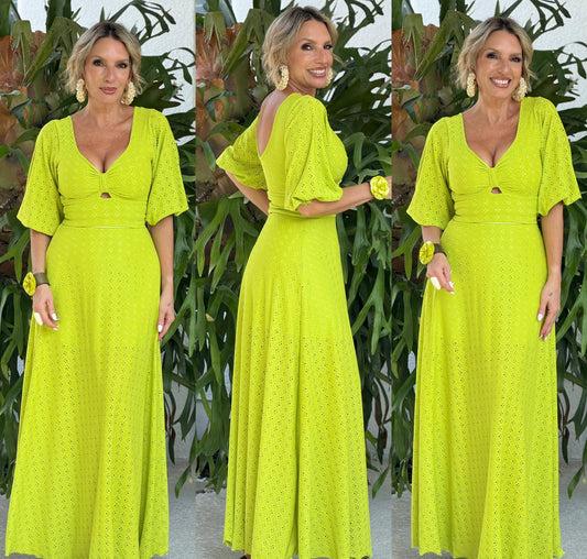 Crop Top and Maxi Skirt by Pía Colors