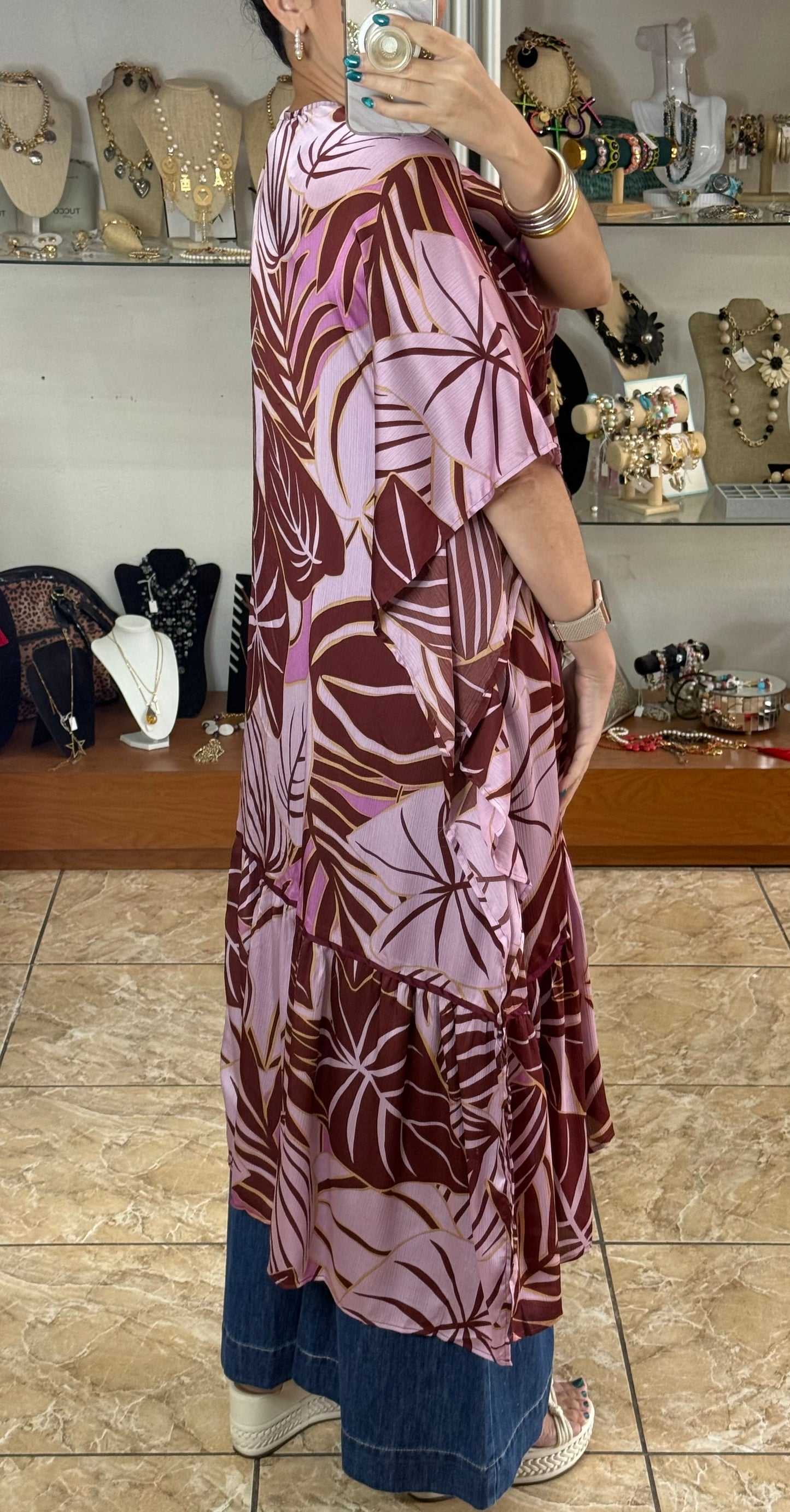 Leaves Coverup (FINAL SALE)