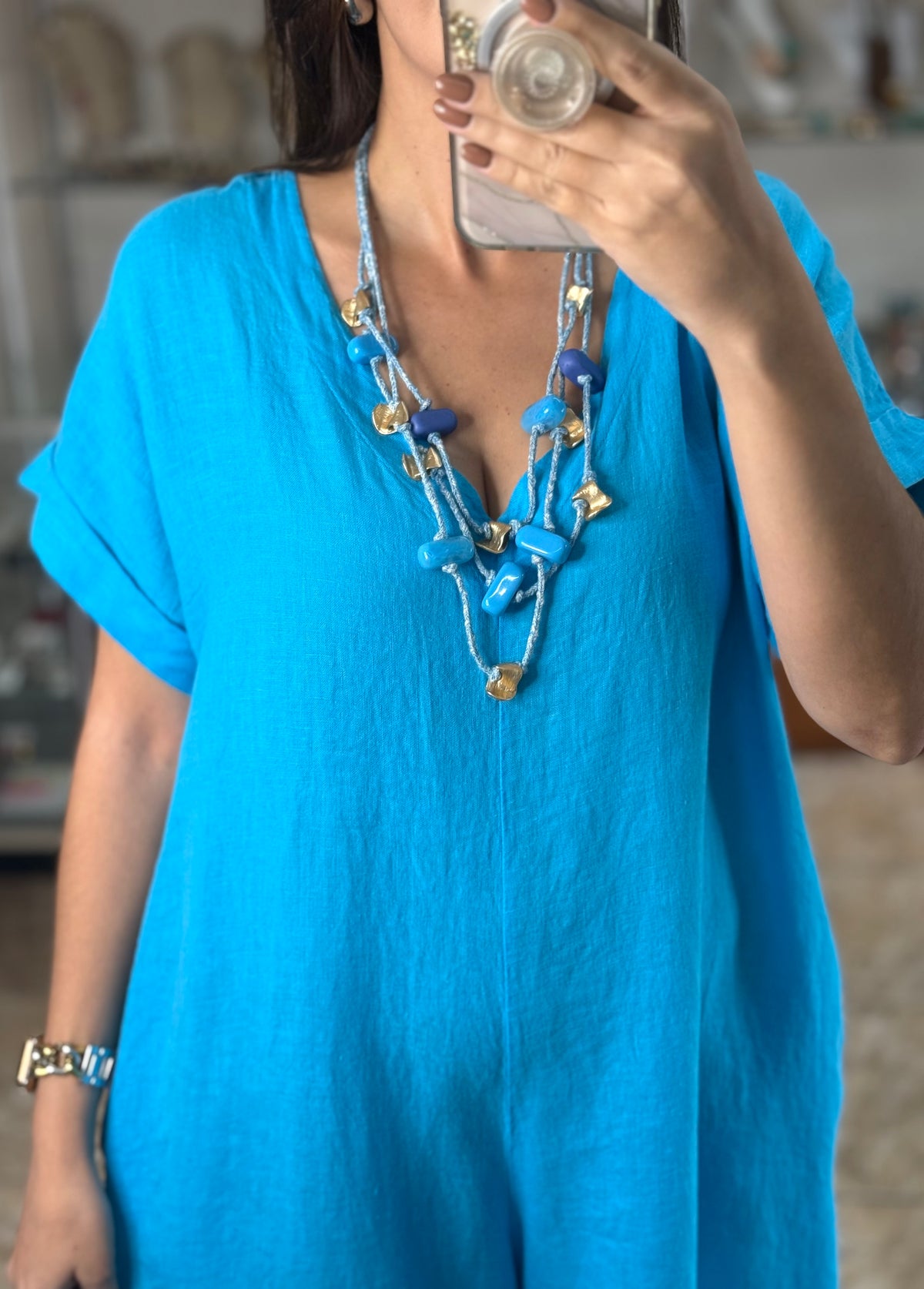 OS Linen Jumpsuit (NO RETURNS OR EXCHANGE)
