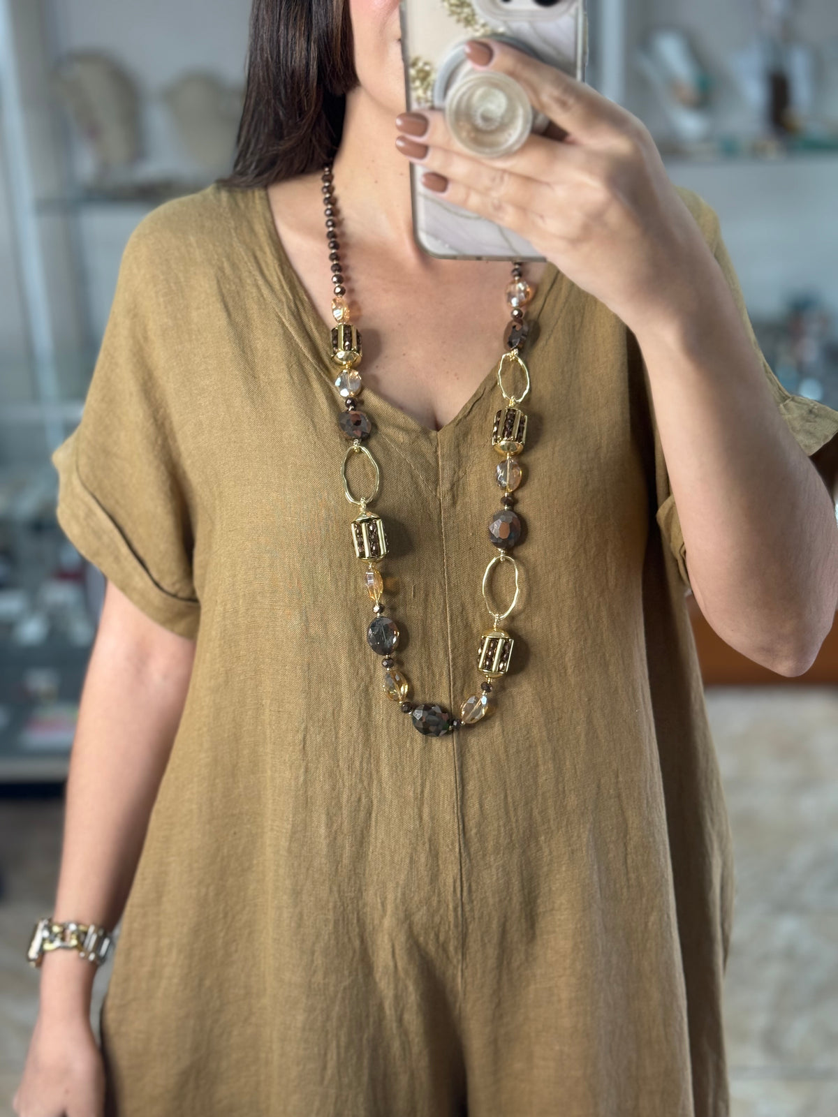 OS Linen Jumpsuit (NO RETURNS OR EXCHANGE)