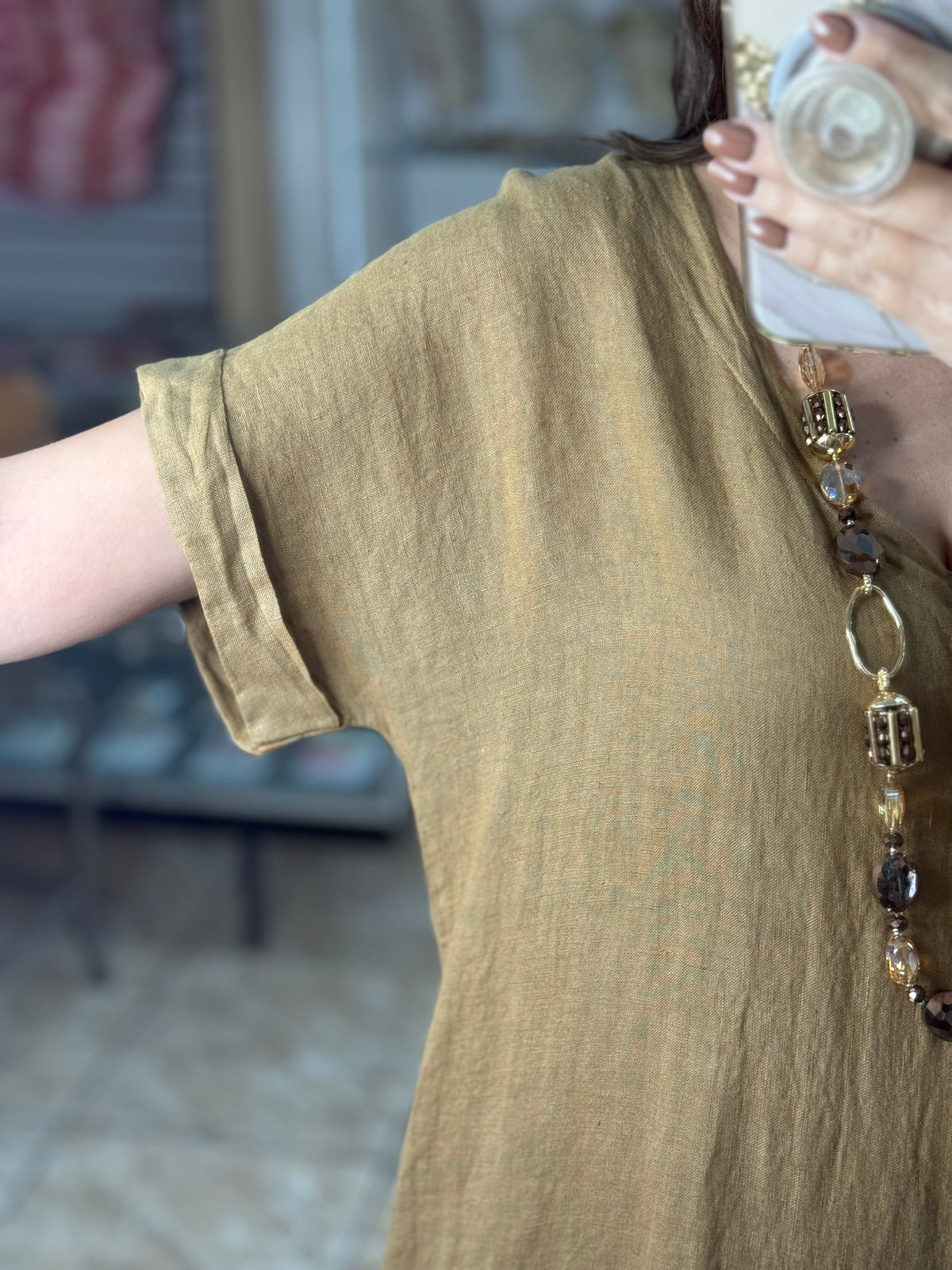 OS Linen Jumpsuit (NO RETURNS OR EXCHANGE)
