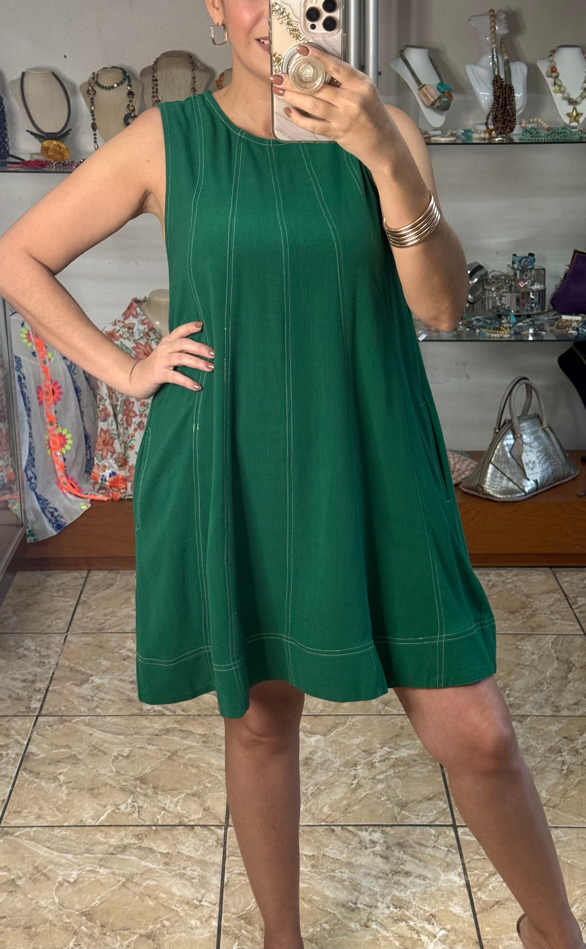 Basic Sleeveless Mini Dress
