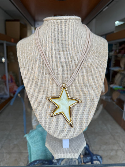 Big Star Pendant Necklace (NO RETURNS OR EXCHANGE)