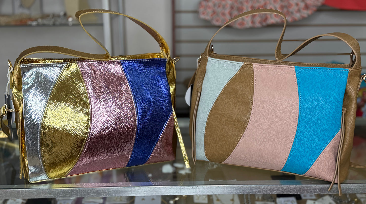 Multicolor Bag with Wallet (FINAL SALE)