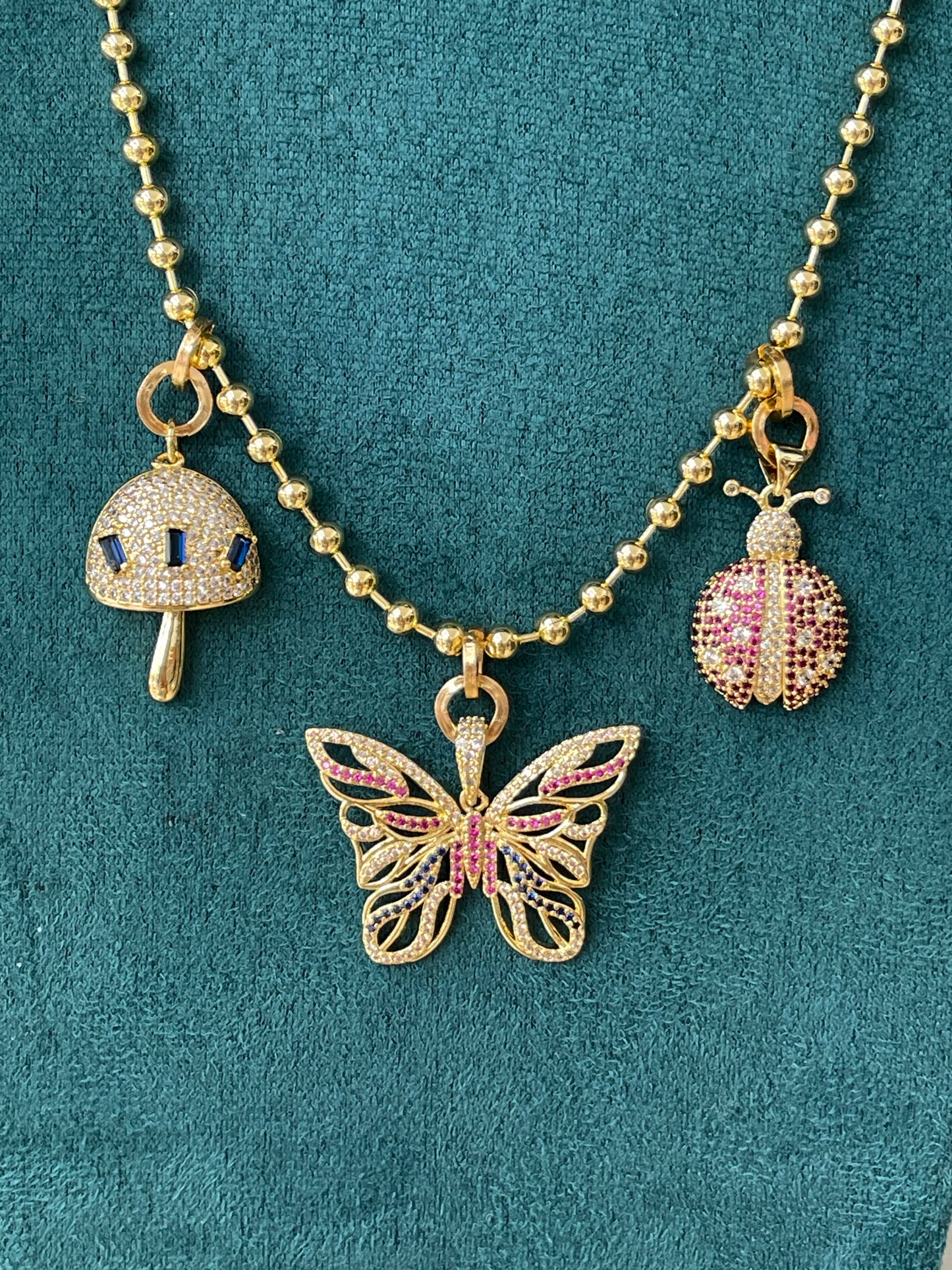 Butterfly Shroom Ladybug Set