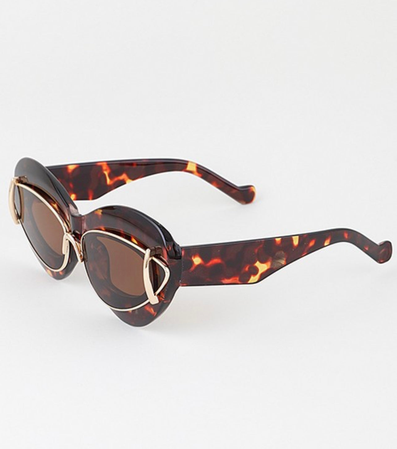 Metal Detail Sunglasses