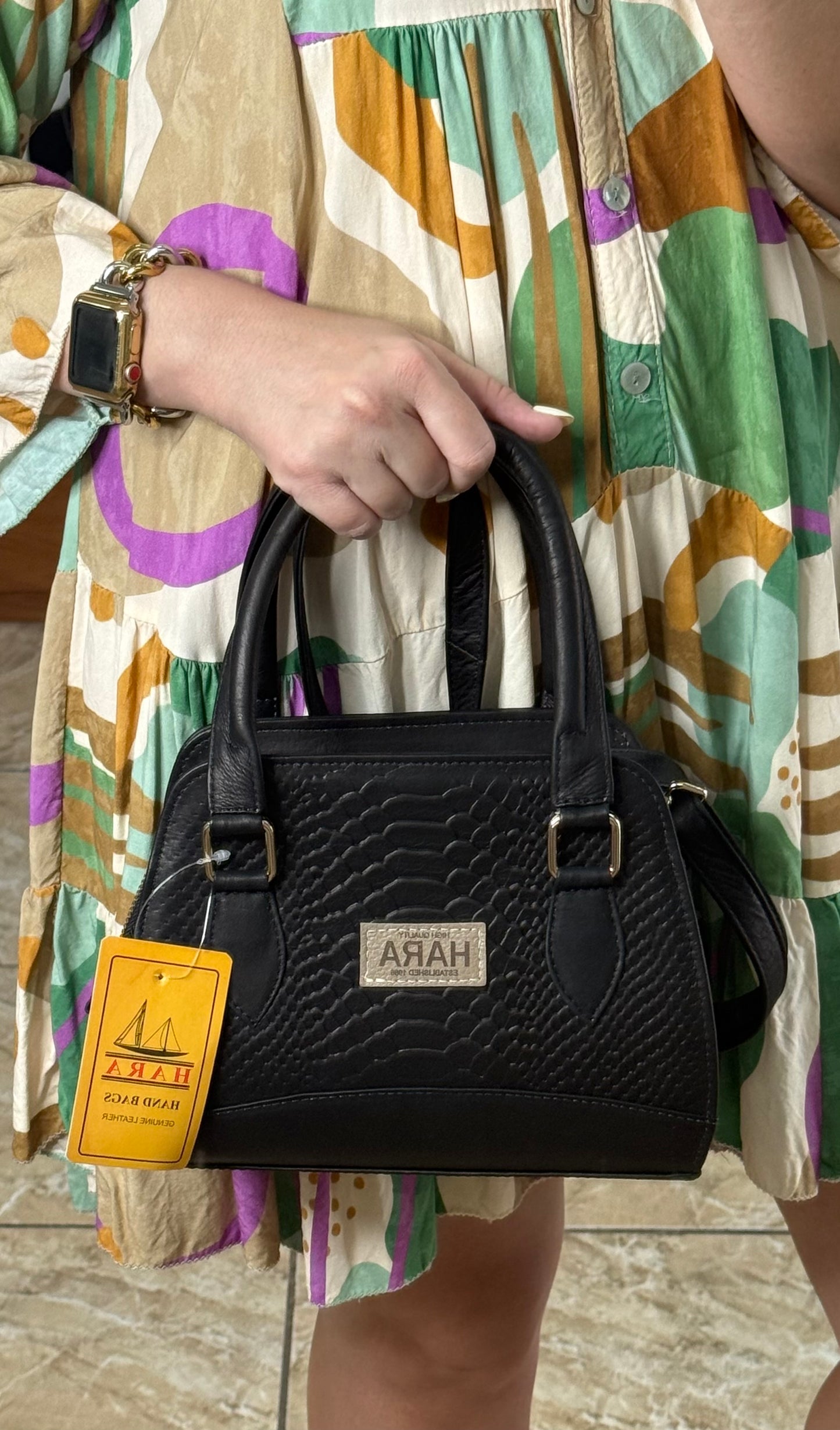 Black HARA Mini Bag