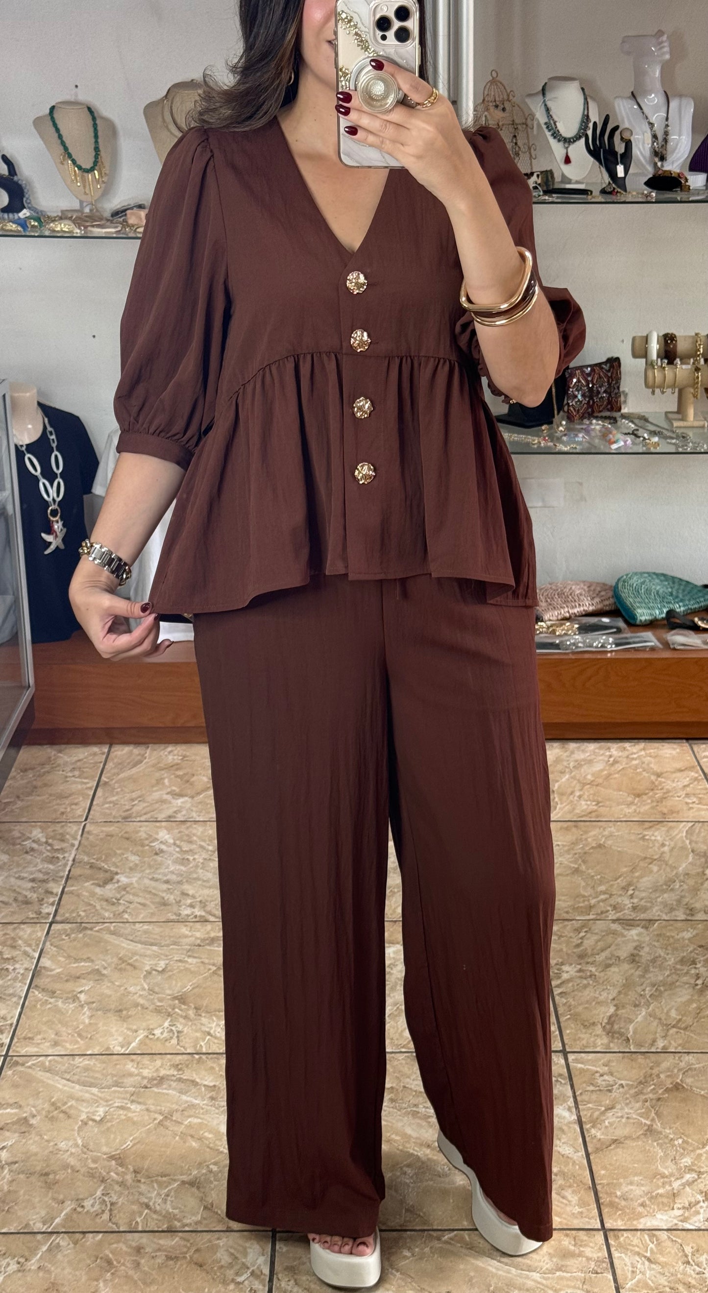 Celina Top & Pant Set