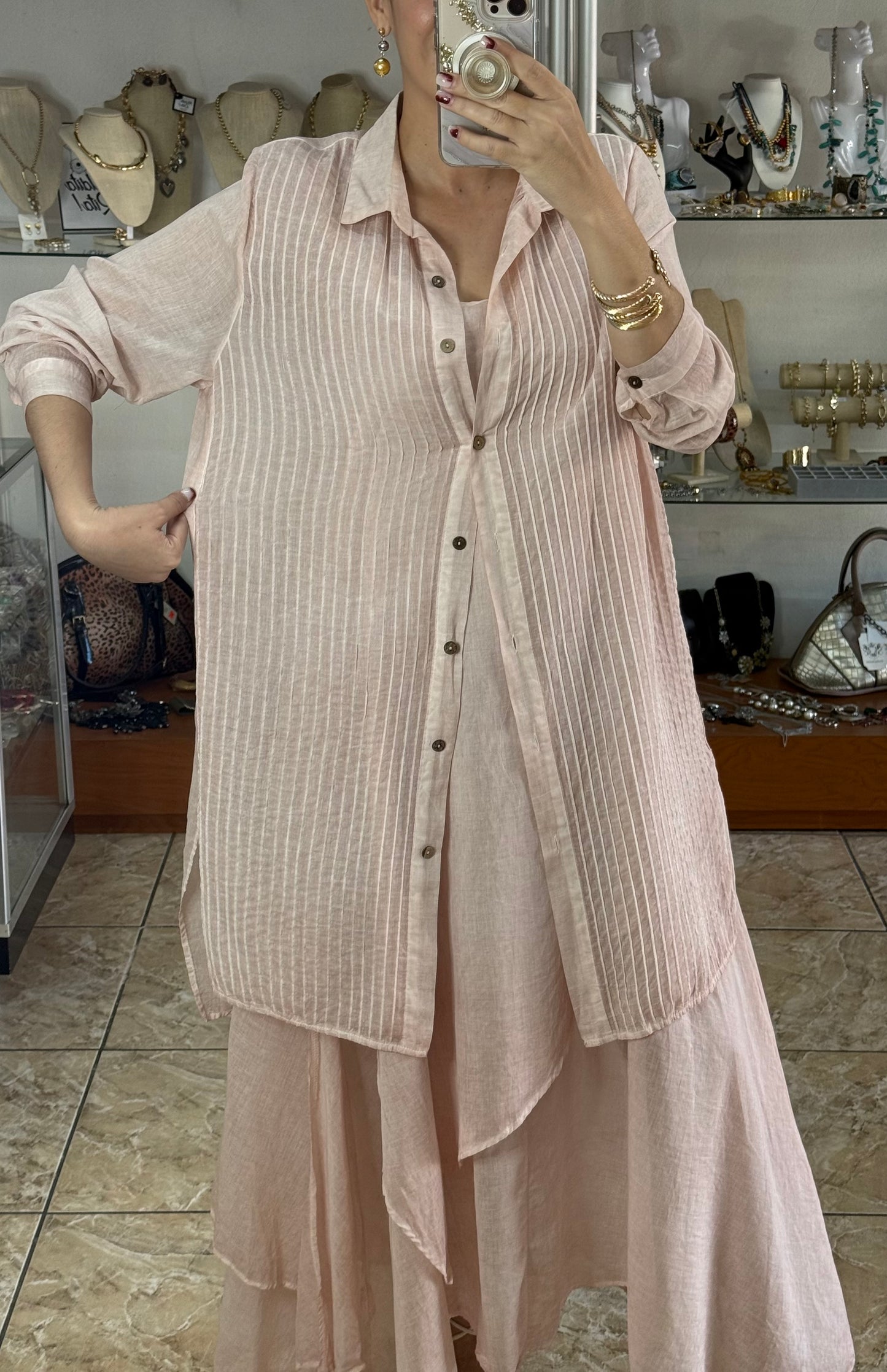 OS Dress and Coverup Set (FINAL SALE)