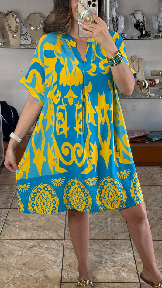 OS Short Tunic Dress (NO RETURNS OR EXCHANGE)