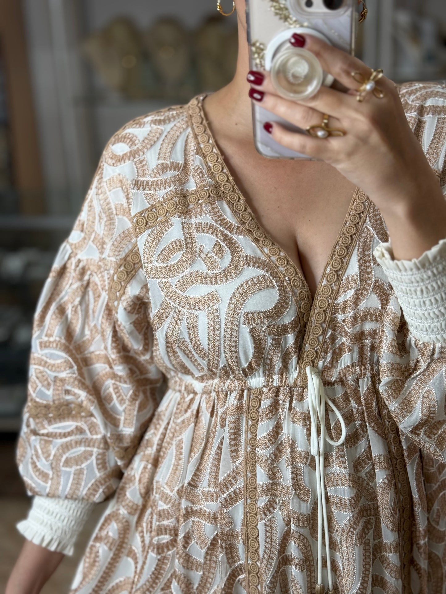 Hazal OS Maxi Dress (FINAL SALE)