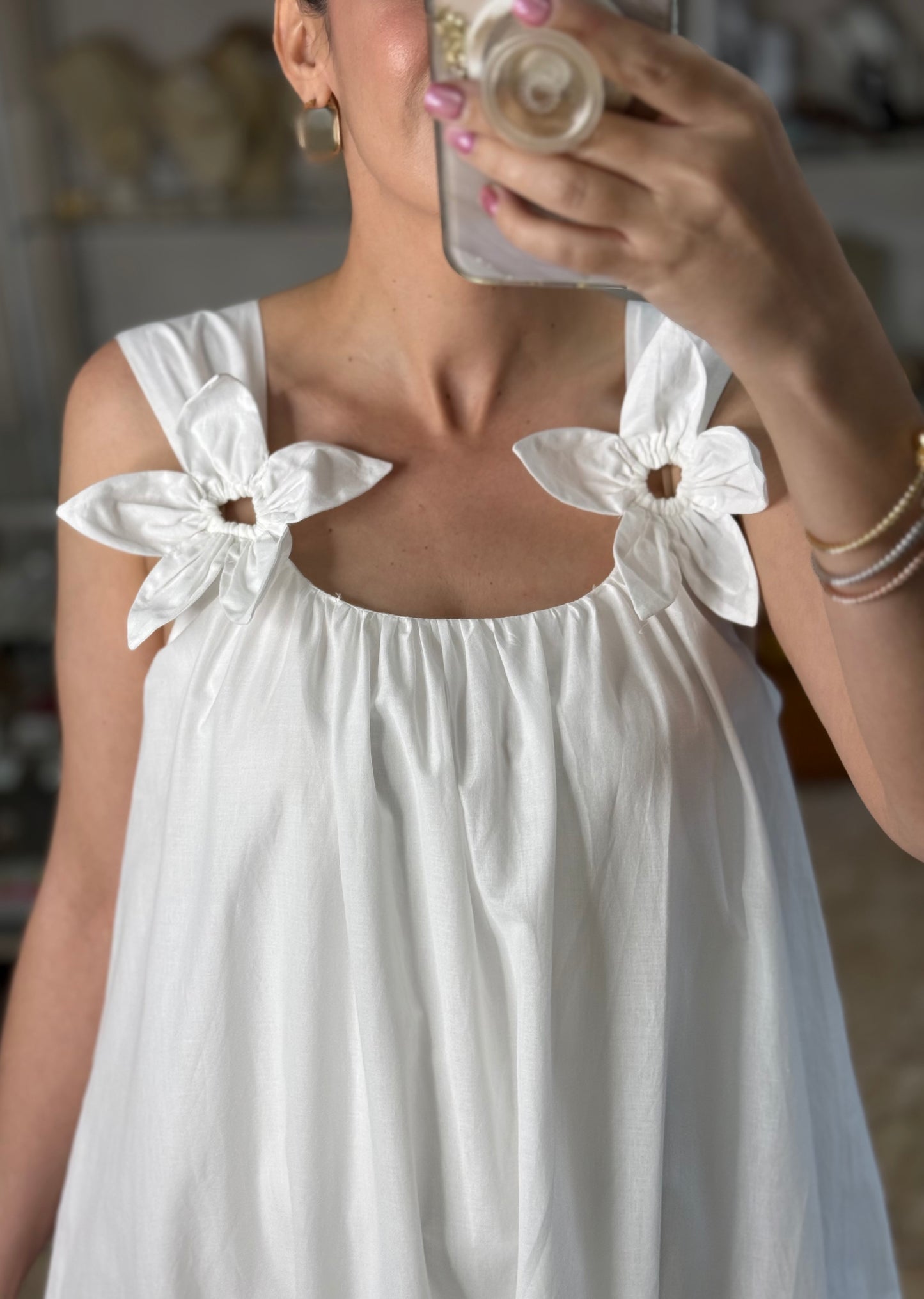 3D Flowers Maxi Dress (FINAL SALE)
