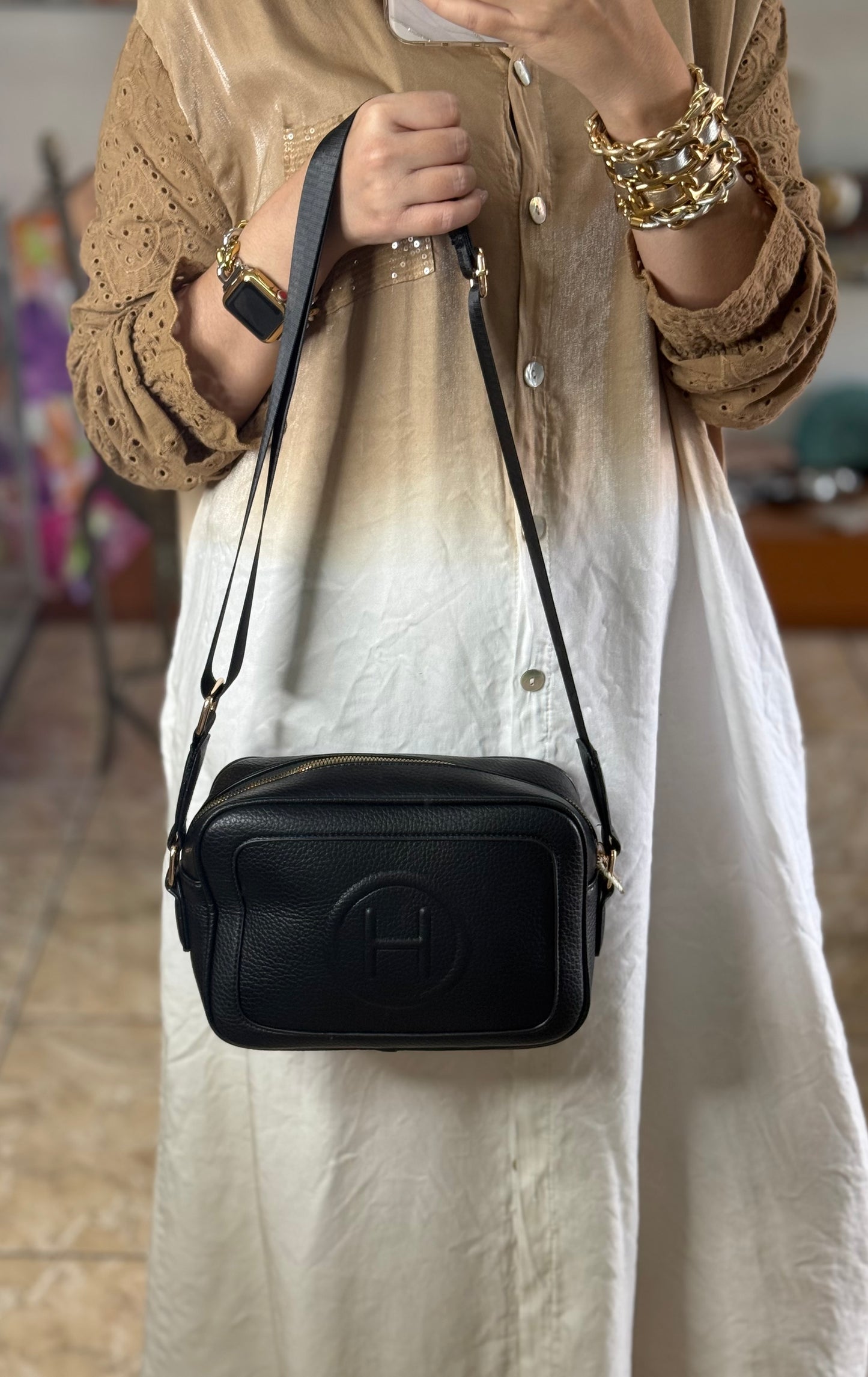 Black Crossbody Bag (FINAL SALE)