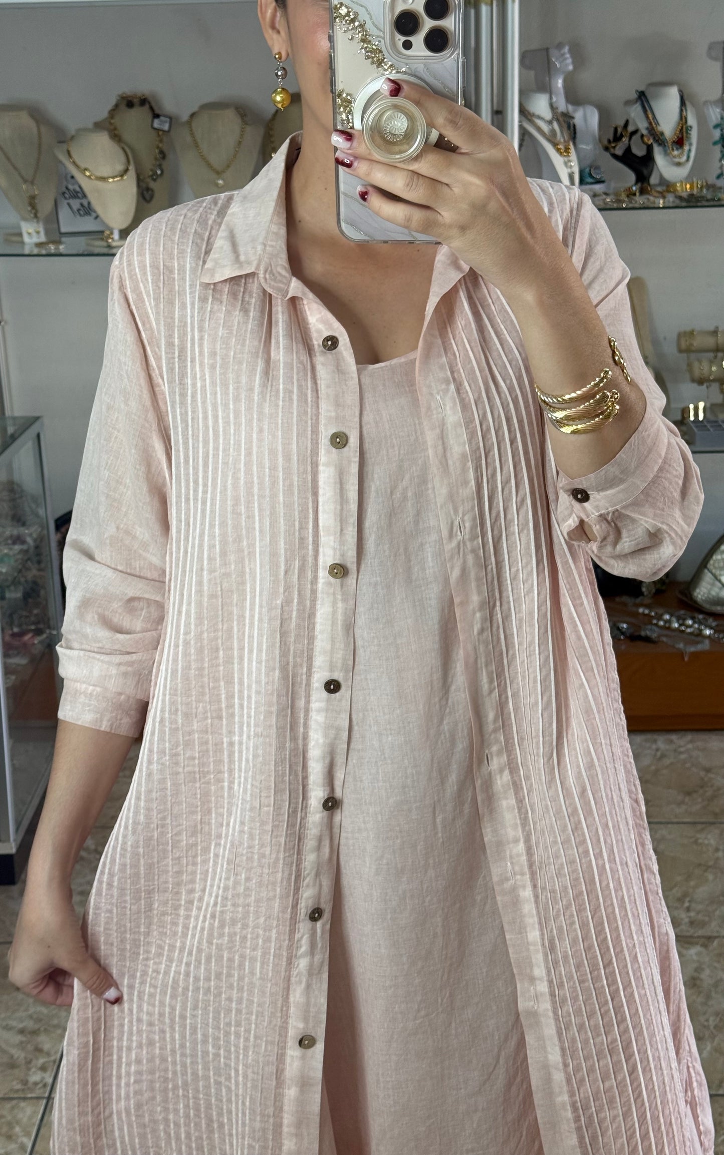 OS Dress and Coverup Set (FINAL SALE)