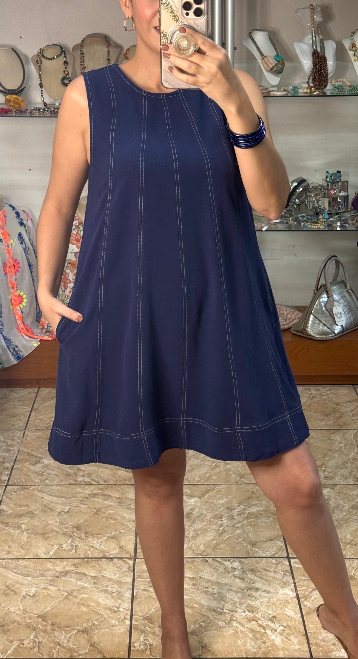 Basic Sleeveless Mini Dress
