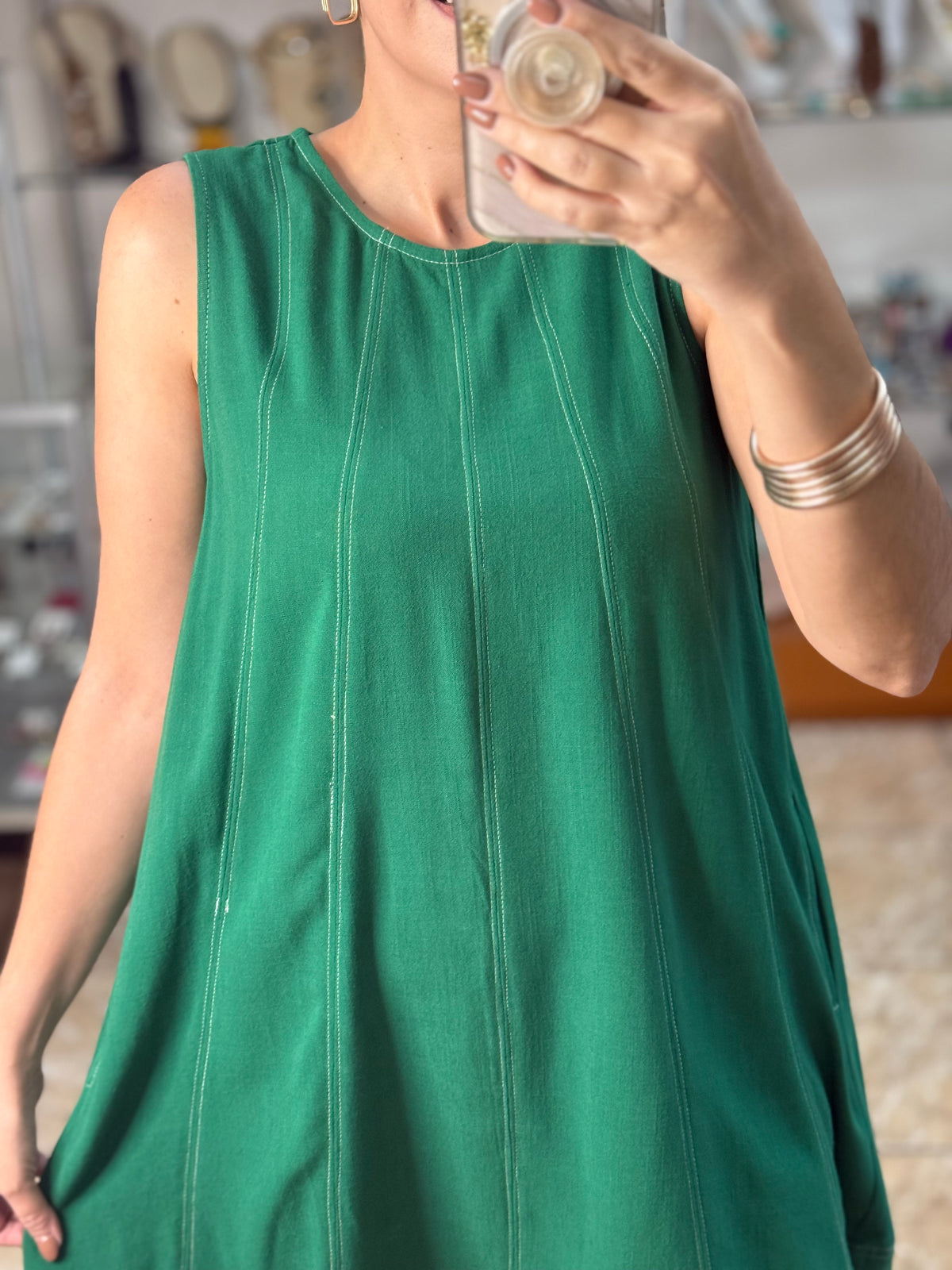 Basic Sleeveless Mini Dress