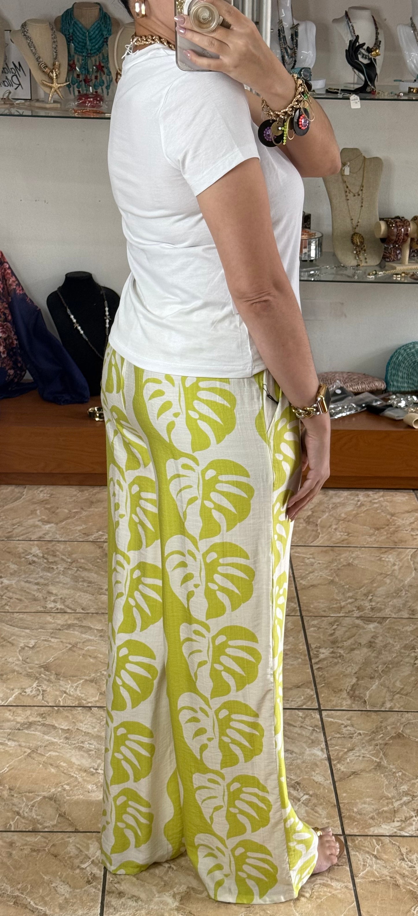 Citron Mix Long Pants