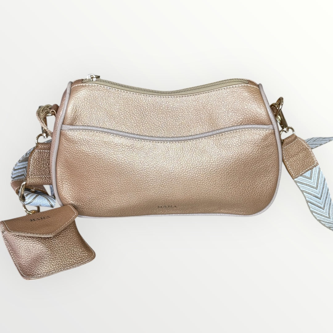 Hara Bronze Crossbody Bag