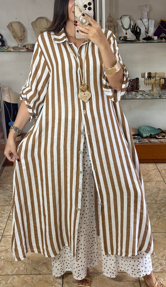 Stripes/Polkadots OS Linen Set (NO RETURNS OR EXCHANGE)