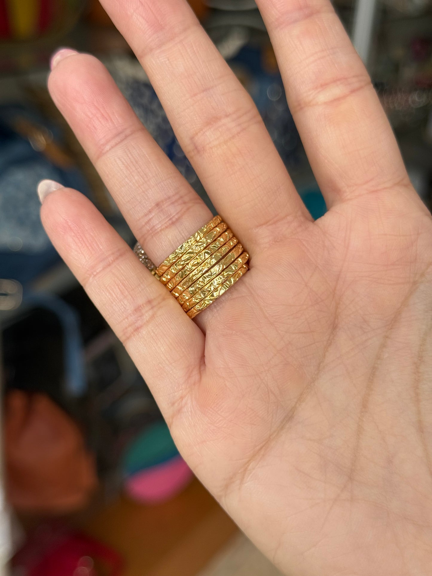 Gold and Rhinestones Set