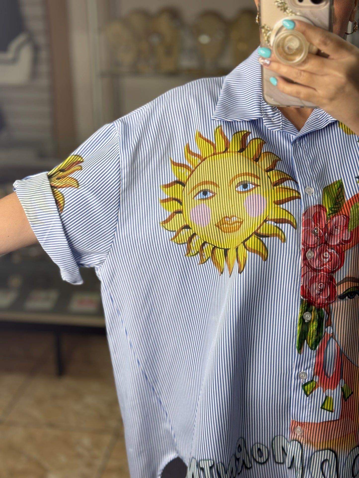 Sun OS Tunic Top (NO RETURNS OR EXCHANGE)