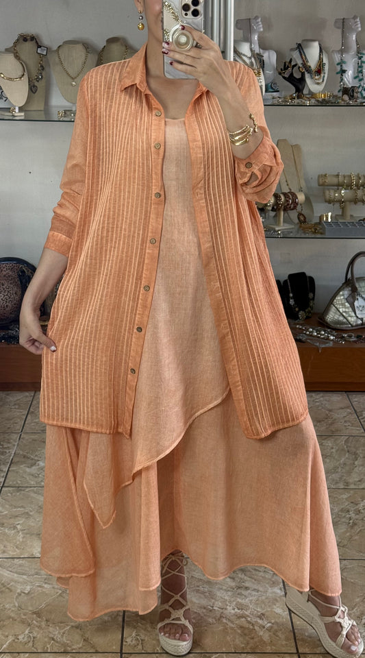 OS Dress and Coverup Set (FINAL SALE)