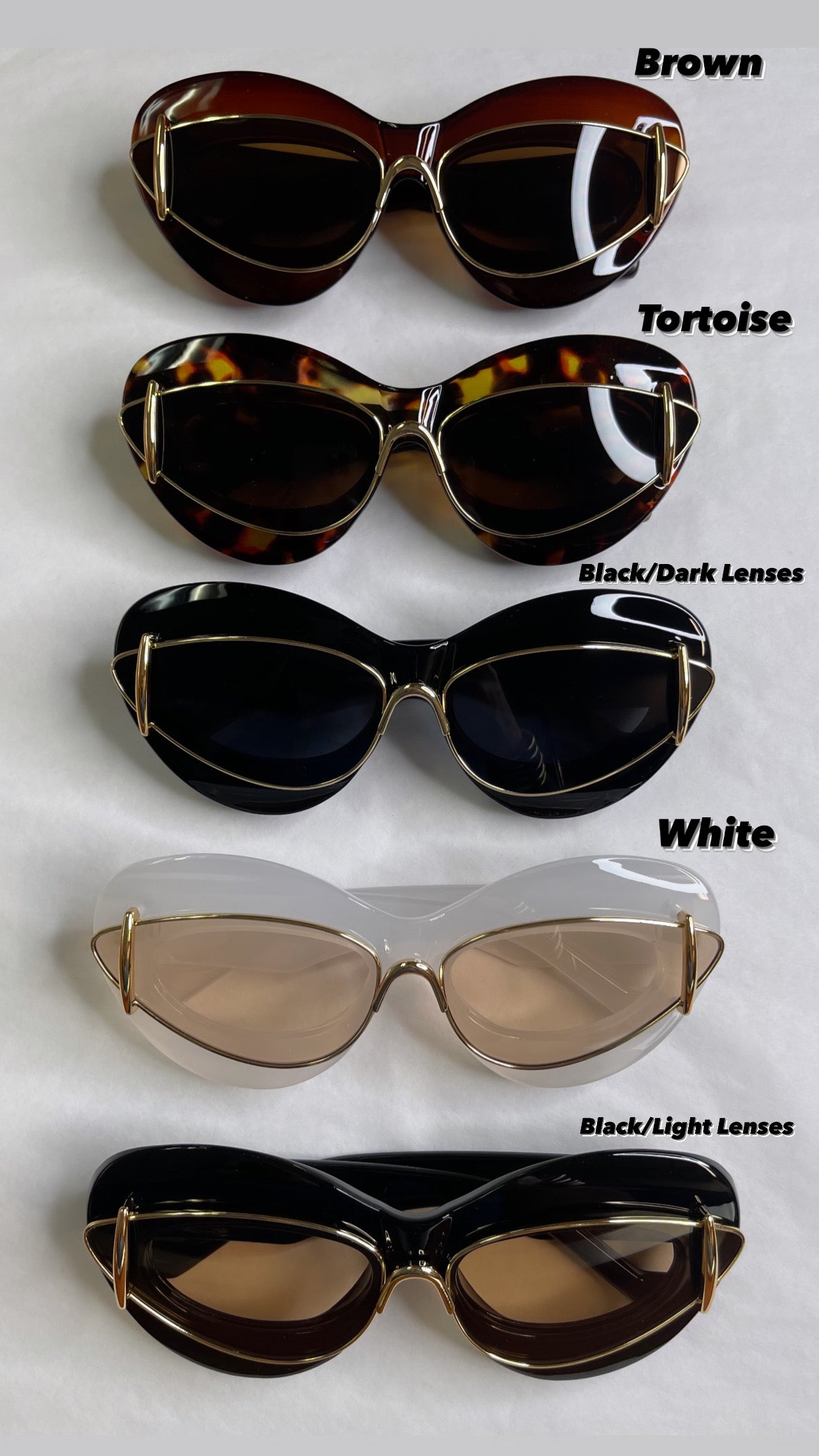 Metal Detail Sunglasses