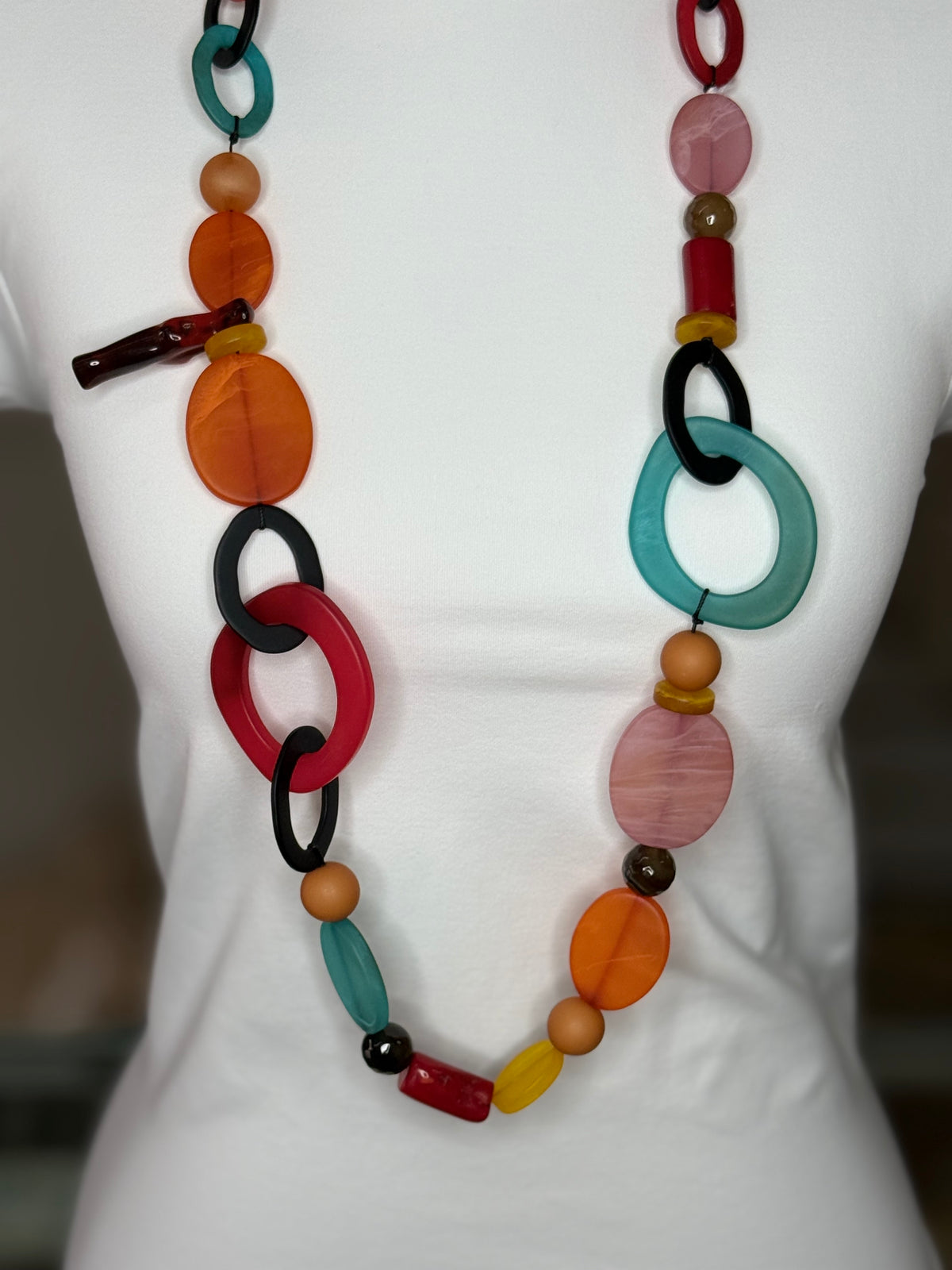 Multicolor Long Necklace (FINAL SALE)