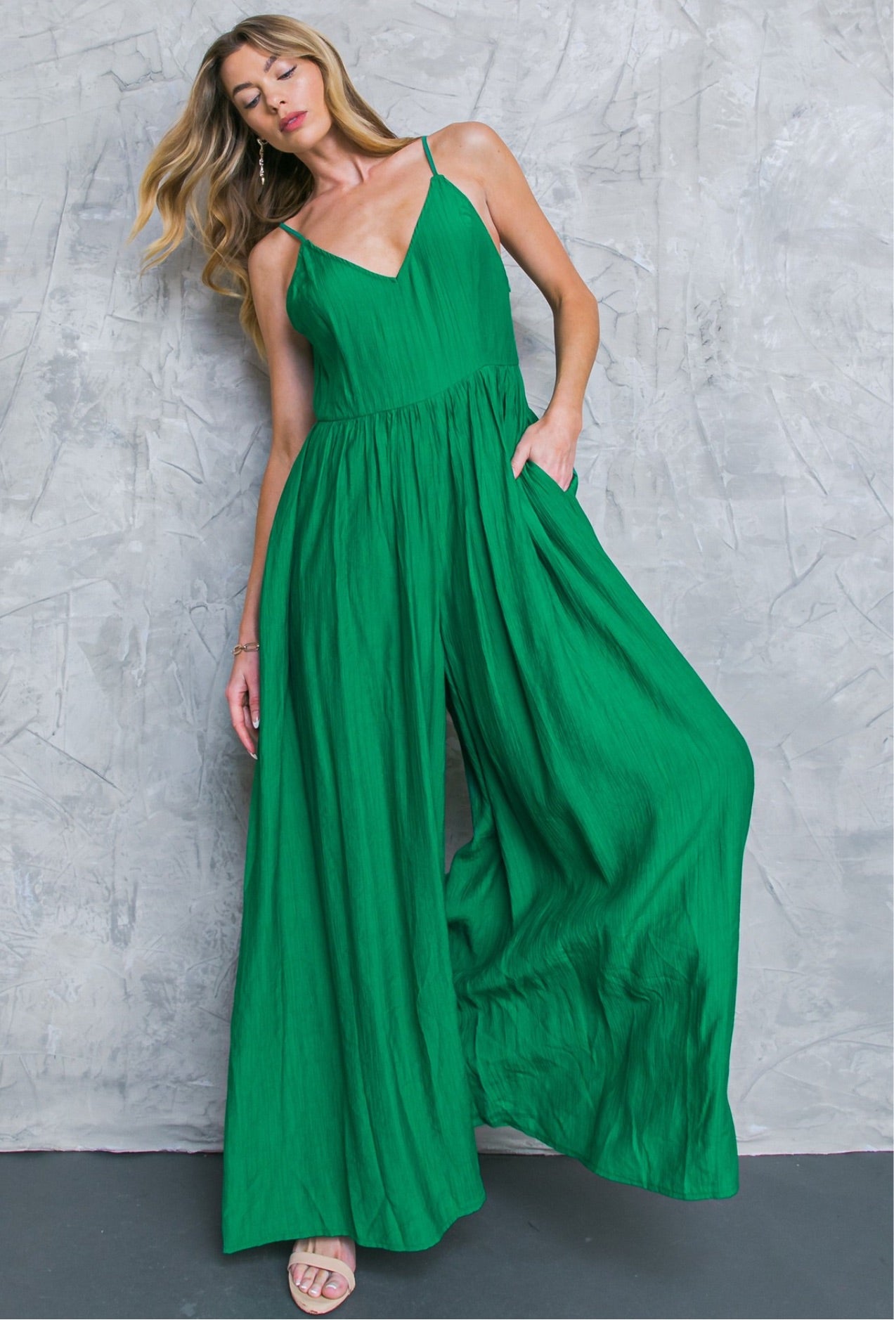 Green Jumpsuit